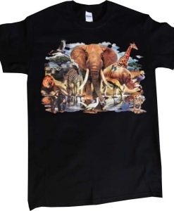 African Animal Oasis T Shirt NA