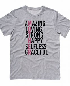 Amazing Mother T Shirt NA