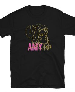 Amy Line Drawing Unisex T-Shirt NA