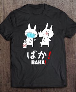 Baka Funny Bunny Coronavirus t shirt NA