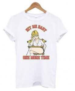 Britney Spears Hit Me Baby One More Time White t shirt NA