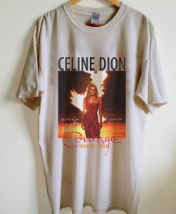 Celine Dion Courage Tour World T-Shirt NA