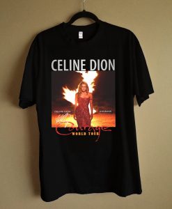 Celine Dion Tour 2019 Vintage T Shirt NA