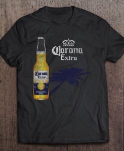 Corona Extra Corona Beer Outline Corona Logo t shirt NA