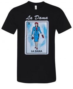 La Dama Loteria Mexican Bingo T-Shirt NA