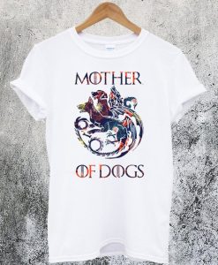 Mother Of Dogs Floral Game of Thrones T-Shirt NA