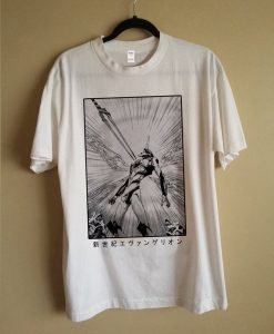 Neon Genesis Evangelion Rei Ayanami Manga Anime T Shirt NA