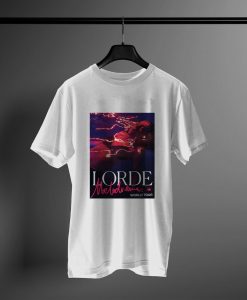 lorde melodrama world tour t shirt NA