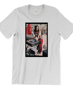 Aaliyah DJ Rock t shirt NA