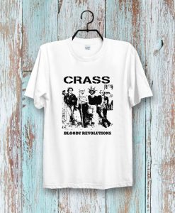 Bloody Revolutions Crass t shirt NA