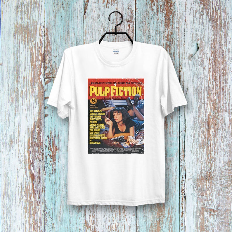 Character Pulp Fiction Poster t shirt NA