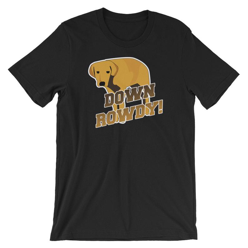 Down Rowdy the Dog TV Series T-shirt NA