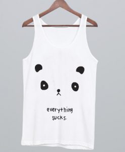 Everything Sucks Panda Tank Top NA