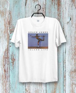 Grace Jones island life t shirt NA