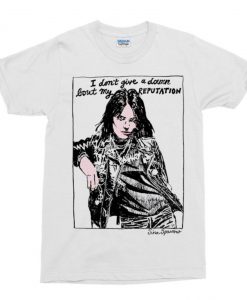 Joan Jett I don't give a damn bout my reputation T-shirt NA