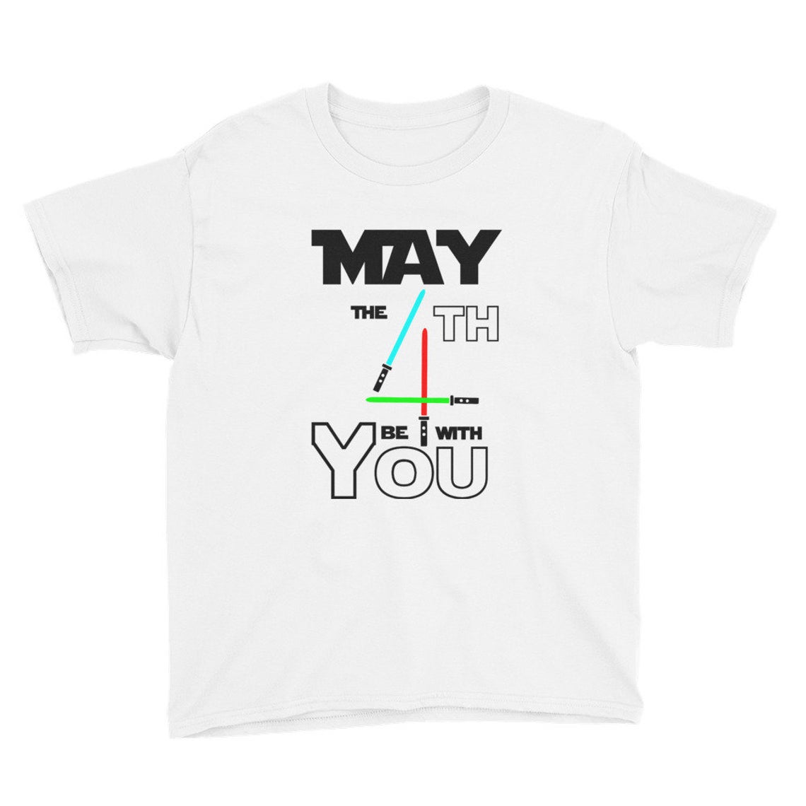 May the 4th be with you Youth Short Sleeve T-Shirt NA