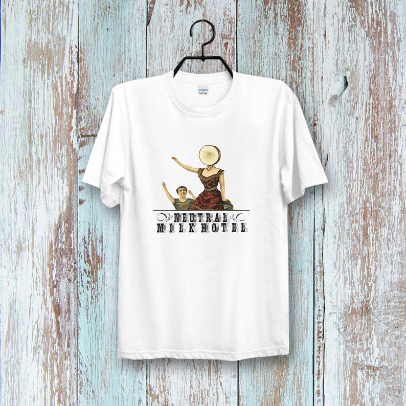 Neutral Milk Hotel Indie Retro Rock t shirt NA