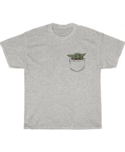 Pocket Tee Baby Yoda T Shirt NA