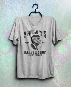 Shelby’s barber shop shirt funny tommy shelby haircut t-shirt NA