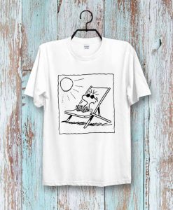 Snoopy Dog Holiday funny art woodstock Super CooL t shirt NA