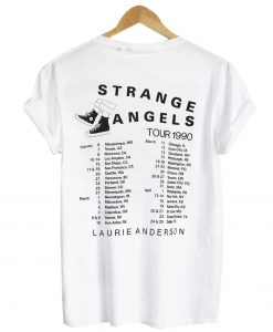 Strange Angels tour t-shirt twoside NA