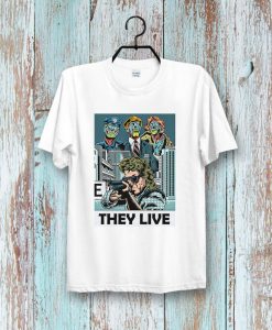 They Live Sci Fi Thriller Cult Horror t shirt NA
