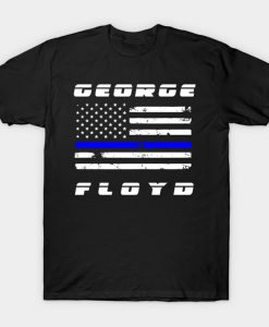 george floyd flag T-Shirt NA