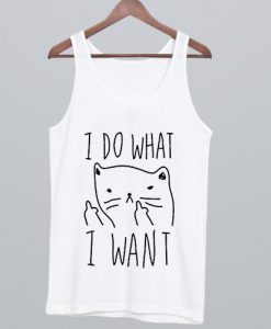 i do what i want cat Tank Top NA