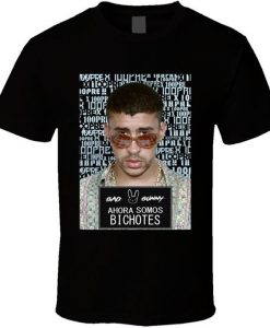 Bad Bunny X 100pre Bichotes Reggaeton Regueton Trap T Shirt NA