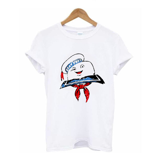 Retro Cult Classic Movie Ghostbusters Stay Puft Marsh-mellow Man Movie Fan t shirt NA