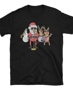 Rock N Roll Music Christmas Ugly Shirt NA