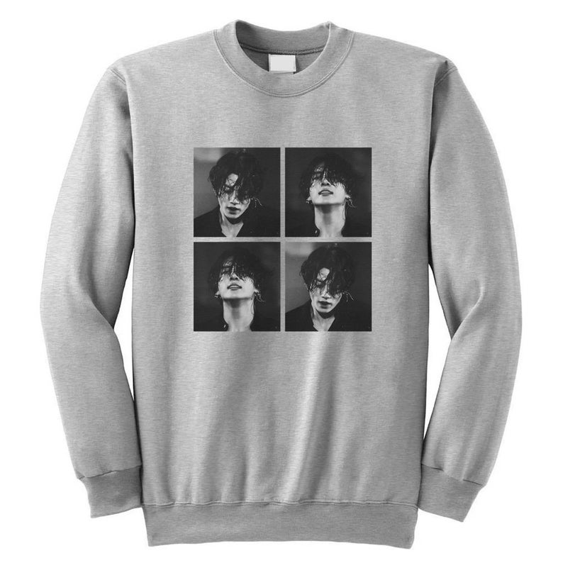 Sexy Jeon Jungkook Bangtan Boys KPOP Unisex Sweatshirt NA