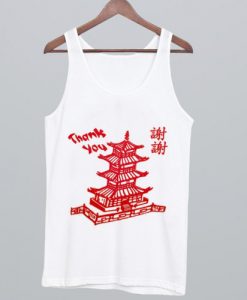 Thank You Chinese Tank Top NA