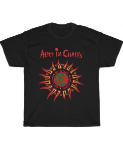 Alice In Chains Sun Logo T shirt NA