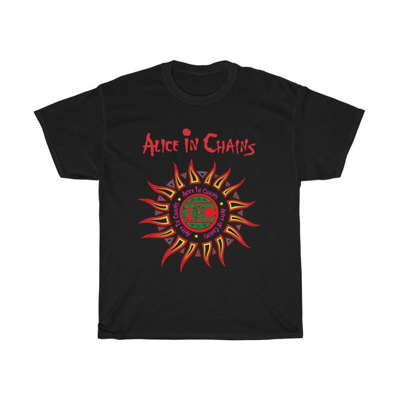 Alice In Chains Sun Logo T shirt NA