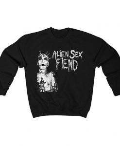 Alien Sex Fiend Logo Unisex Crewneck Sweatshirt NA