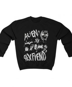 Alien Sex Fiend Unisex Crewneck Sweatshirt NA