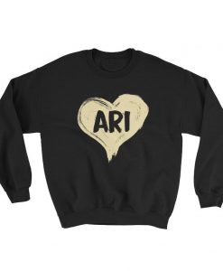 Ari Heart One Love Sweatshirt NA