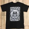 Aztec Skull Calendar T Shirt NA