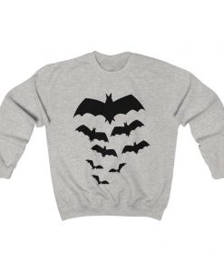 Bats Unisex Heavy Blend Crewneck Sweatshirt NA