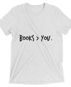 Books Over You Short sleeve T Shirt NA