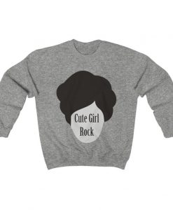 Cute Girl Rock Sweatshirt NA