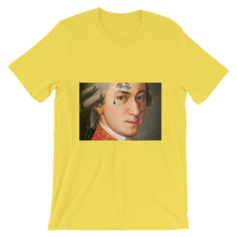 Face Tatt Mozart Short-Sleeve Unisex T Shirt NA
