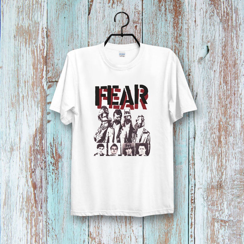 Fear New Band Music Punk Vintage T Shirt NA