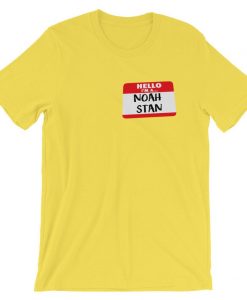 Hello, I’m A Noah Stan Short-Sleeve Unisex T Shirt NA