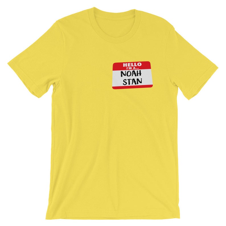 Hello, I’m A Noah Stan Short-Sleeve Unisex T Shirt NA