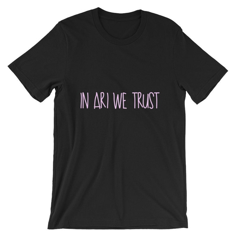 In Ari We Trust Short-Sleeve Unisex T Shirt NA