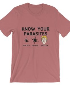 Know Your Parasites Anti Trump Short-Sleeve Unisex T Shirt NA