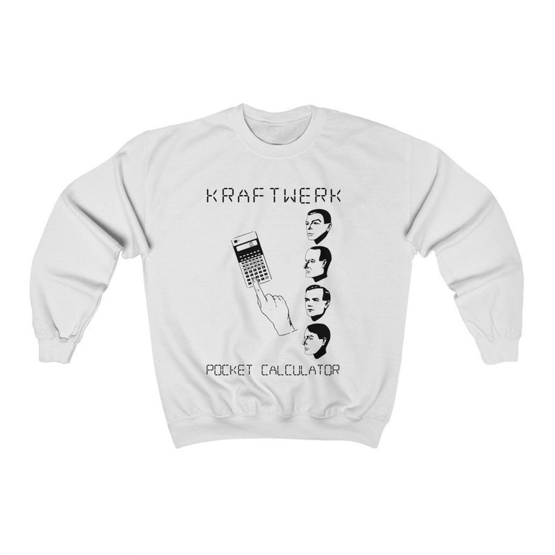 Kraftwerk Pocket Calculator Unisex Crewneck Sweatshirt NA