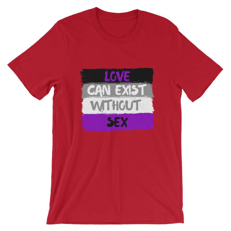 Love Can Exist Without Sex Short-Sleeve Unisex T Shirt NA